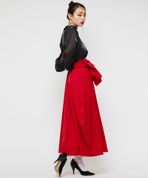 SINN】Narcissusオリジナル コクーンリボンスカート 