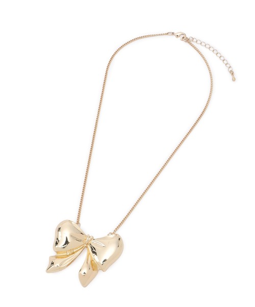 VIS（ビス） ネックレス ビッグリボンネックレス レディース