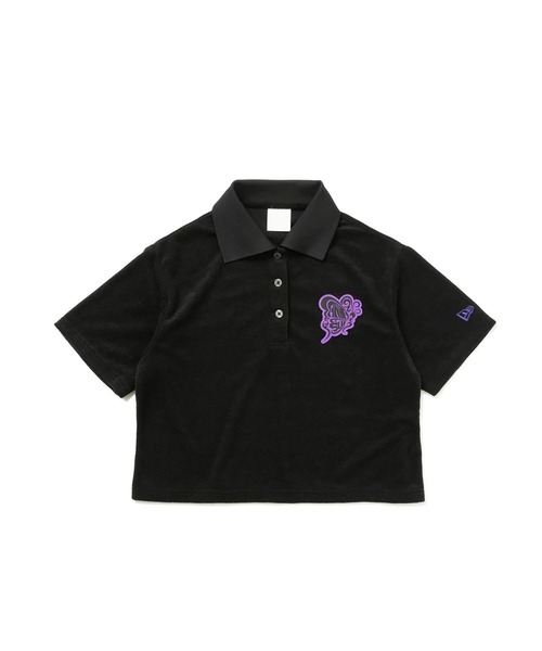tシャツ NEW ERA X ANNA SUI WOMEN'S PILE POLO SHIRT（ニューエラ × アナ スイ ウーマンズ パイル シャツ