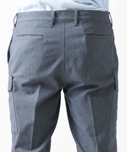 MICHEL KLEIN HOMME カーゴパンツ メッシュスラックスカーゴ
