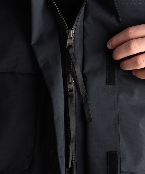 Edition（エディション） ナイロンジャケット パーテックス フーディー