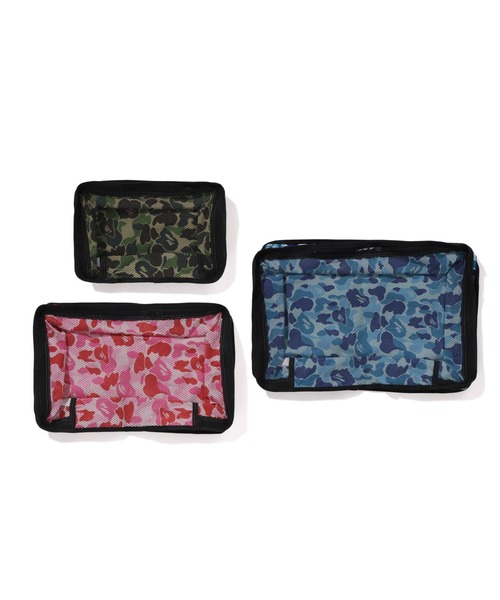 A BATHING APE（アベイシングエイプ） ポーチ ABC CAMO TRAVEL POUCH