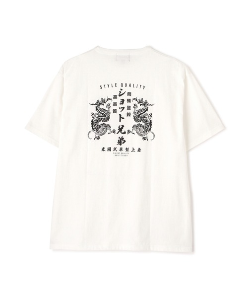 Schott N.Y.C tシャツ Schott/ショット/DRAGON ADVERTISEMENT T