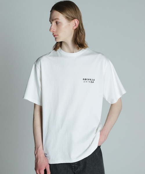 ✨極美品✨Schott ショット セットアップ 大きいサイズ ホワイト×グリーン Schott N.Y.C tシャツ Schott/ショット/DRAGON ADVERTISEMENT T