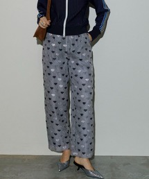 MAISON SPECIAL（メゾンスペシャル） パンツ Heart Jacquard Pants