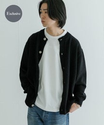 カーディガン 「別注」RUSSELL ATHLETIC×UR　CREW NECK CARDIGAN メンズ レディース｜ZOZOTOWN Yahoo!店
