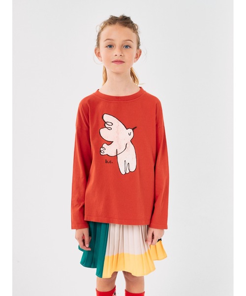 BOBO CHOSES（ボボショーズ） スカート Color Block pleated woven