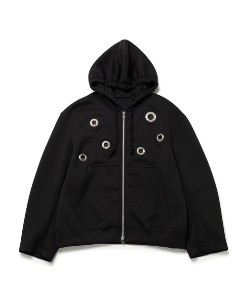 ▽ Maiページ M TO R パーカー BIG EYELET STUCK HOODIE レディース メンズ