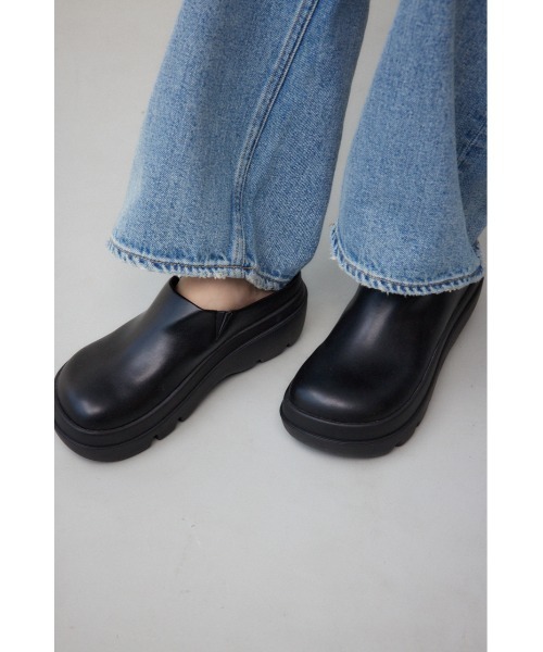 ⭐︎新品未使用⭐︎ SLIPPER レザー 28cm AZUL BY MOUSSY（アズールバイマウジー） サンダル プラットフォーム