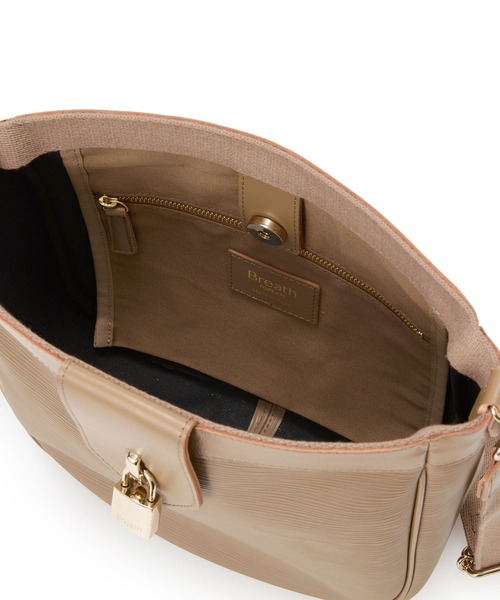 トプカピ　ショルダーバッグ 「Breath TOPKAPI」リプルロック セール】 【Breath TOPKAPI】RIPPLE LOCK リプルロック レザーコンビ