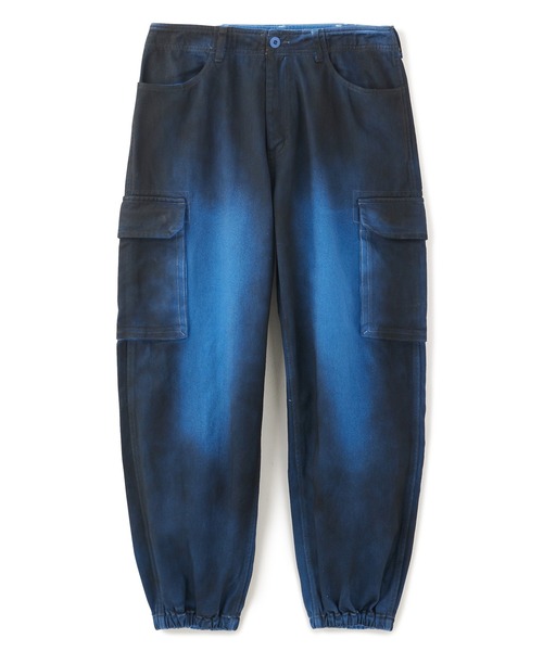 XLARGE カーゴパンツ SPRAY PRINTED CARGO PANTS メンズ