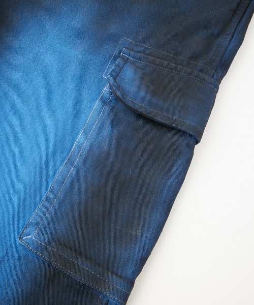 XLARGE カーゴパンツ SPRAY PRINTED CARGO PANTS メンズ