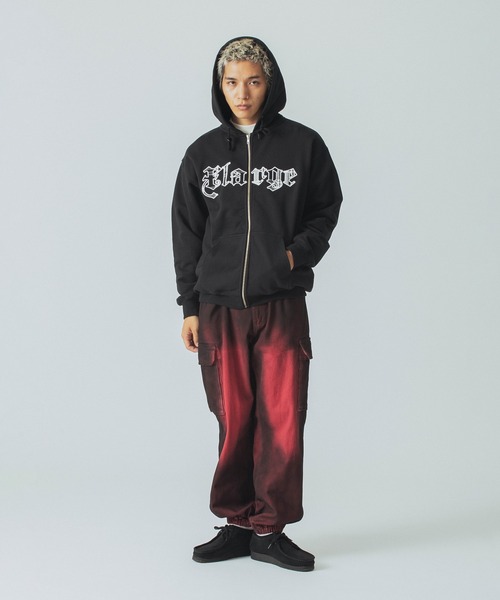 XLARGE カーゴパンツ SPRAY PRINTED CARGO PANTS メンズ