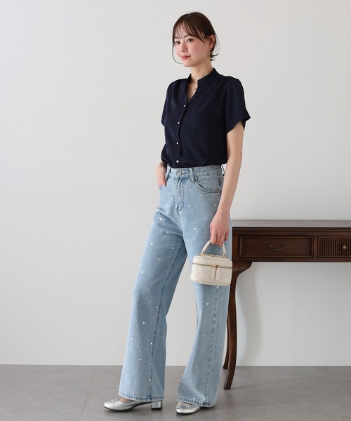 ounce dove blue denim leday デニム 韓国 ounce dove blue denim leday デニム 韓国ファッション 通販