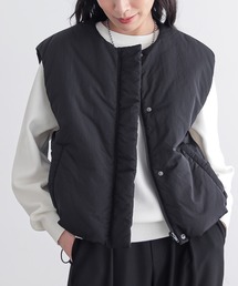 for/c（フォーシー） ダウンベスト ベスト 撥水中綿ショートベスト