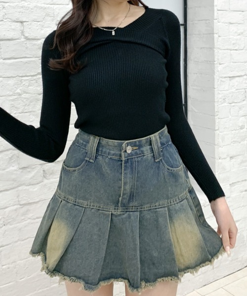 うーたん DIESEL フレアデニムミニスカート 24 インチ インパン付 フレアデニムミニスカパン – WEGO ONLINE STORE