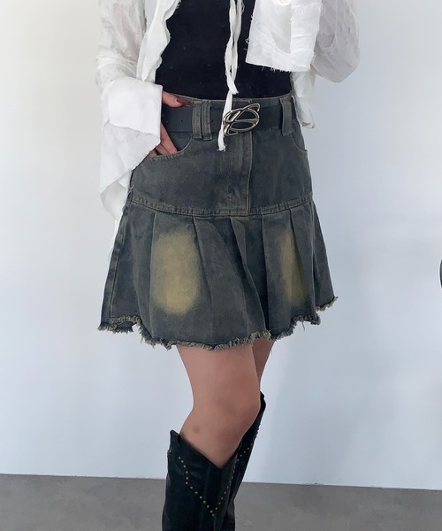 うーたん DIESEL フレアデニムミニスカート 24 インチ インパン付 フレアデニムミニスカパン – WEGO ONLINE STORE