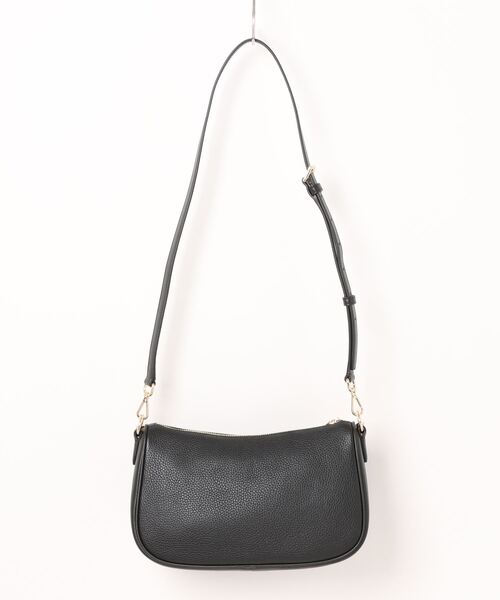 【極美品】マイケルコース ペブルレザー クロスボディ MKシグネチャー ブラック MICHAEL KORS（マイケルコース） ショルダーバッグ バッグ CARMELA