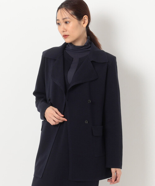新品未使用】Gabardine K.T ウール100％ ロングコート 【公式通販】
