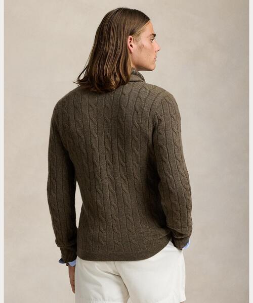 POLO RALPH LAUREN カーディガン ケーブルニット カシミヤ POLO RALPH LAUREN カーディガン ケーブルニット カシミヤ