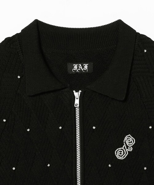 カーディガン FAF(Fake As Flowers) / Pearl Cardigan メンズ