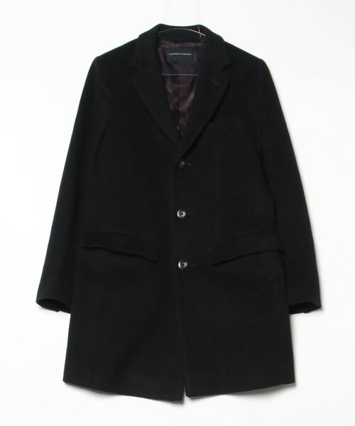 LOUNGE LIZARD（ラウンジリザード） チェスターコート 1 ネイビー