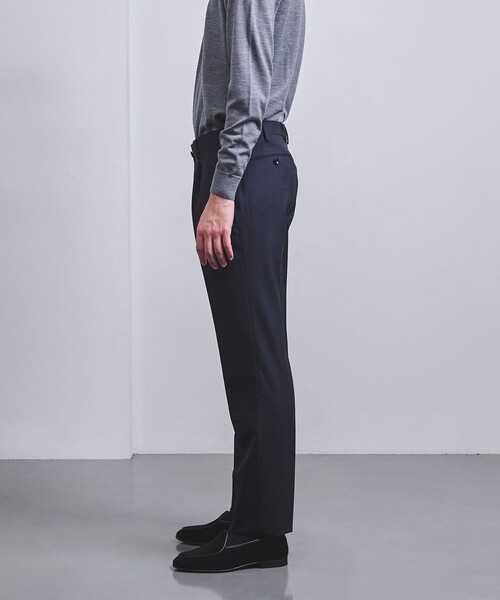 UNITED ARROWS スラックス トロピカル テーパード 1プリーツ