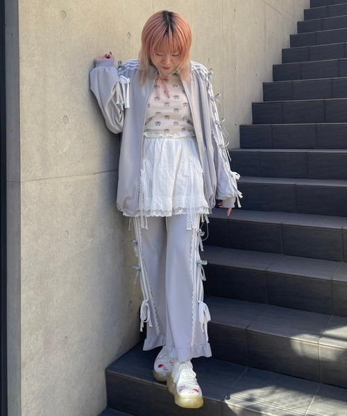 Candy Stripper パンツ RIBBON JERSEY レディース : ZOZOTOWN