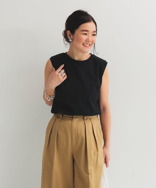 tシャツ 「別注」ATON / DRY COTTON JERSEY タンクトップ レディース