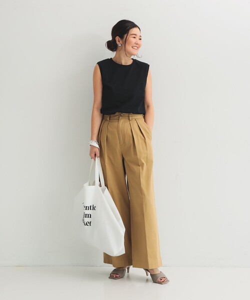 tシャツ 「別注」ATON / DRY COTTON JERSEY タンクトップ レディース ATON tシャツ 「別注」ATON / DRY COTTON JERSEY タンクトップ