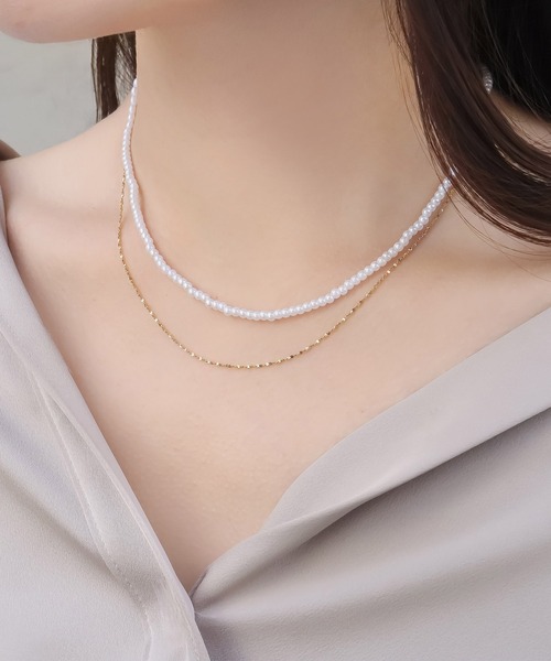 blackdia ocean（ブラックダイヤオーシャン） ネックレス スキンペタル