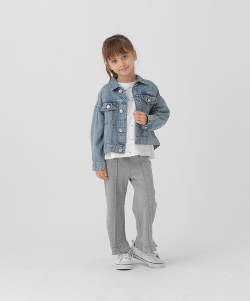 売り切りたい GLOBAL WORK（グローバルワーク） パンツ 裾フリルカットパンツ/T