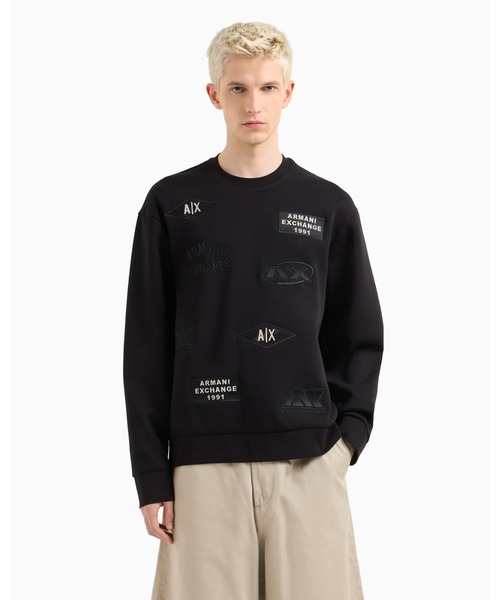 ARMANI EXCHANGE トレーナー スウェット 「A|X アルマーニ