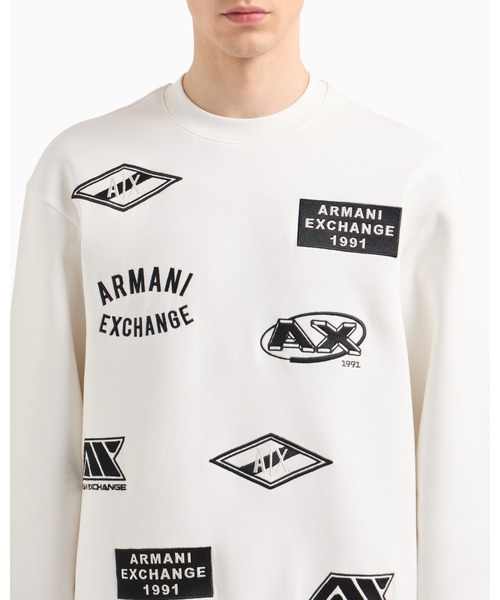 ARMANI EXCHANGE トレーナー スウェット 「A|X アルマーニ