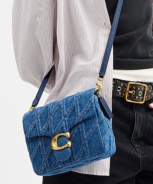 【COACH】タイムズ スクエア キルティング タビー ショルダー COACH｜【公式】タイムズ スクエア タビー ショルダー バッグ