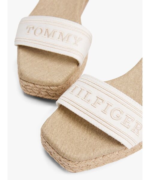 TOMMY HILFIGER サンダル トミーヒルフィガーミッドウェッジ