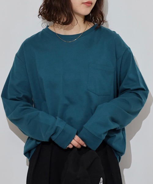 FUNALIVE（ファンアライブ） スマホショルダー tシャツ 無地 クルー