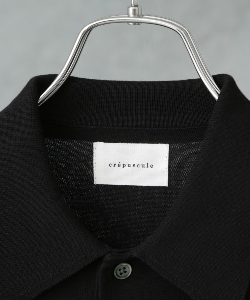 crepuscule ポロシャツ crepuscule/別注 S/S KNIT POLO メンズ