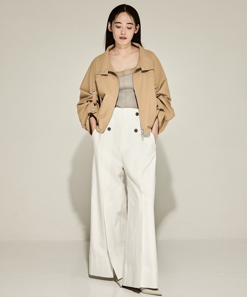 tシャツ 「STUDIOUS/ステュディオス」3 Layered Jersey Top/レイヤードジャージートップス レディース STUDIOUS tシャツ 「STUDIOUS/ステュディオス」3 Layered Jersey