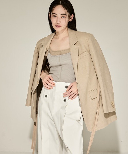STUDIOUS tシャツ 「STUDIOUS/ステュディオス」3 Layered Jersey