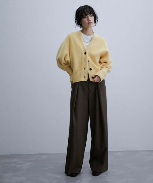 ADAM ET ROPE'（アダムエロペ） ニットカーディガン FREE ホワイト