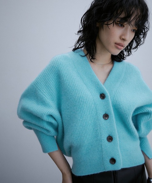 ADAM ET ROPE'（アダムエロペ） ニットカーディガン FREE ホワイト