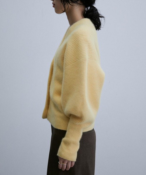 ADAM ET ROPE'（アダムエロペ） ニットカーディガン FREE ホワイト