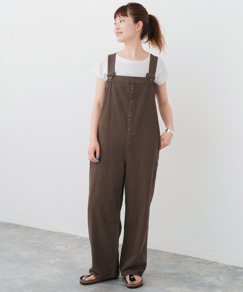 Spick and Span 【PAYDAY / ペイデイ】別注オーバーオール Spick & Span｜PAYDAY/ペイデイ ヒッコリーオールインワン
