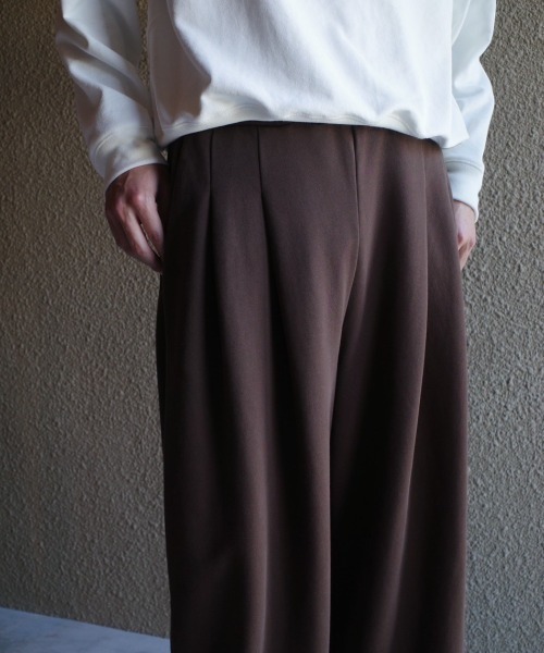 Toironier（トワロニエ） ワイドパンツ スウェットパンツ ジャージ