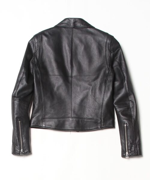 STUDIOUS（ステュディオス） レザージャケット 0 ブラック レディース