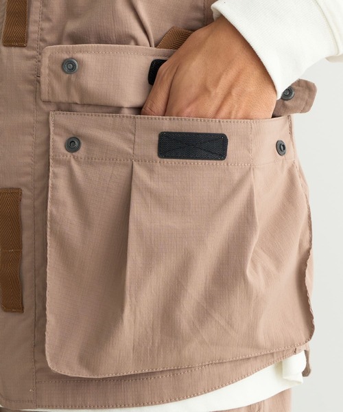 NANGA ベスト ジレ HINOC RIPSTOP UT VEST/ヒノックリップス