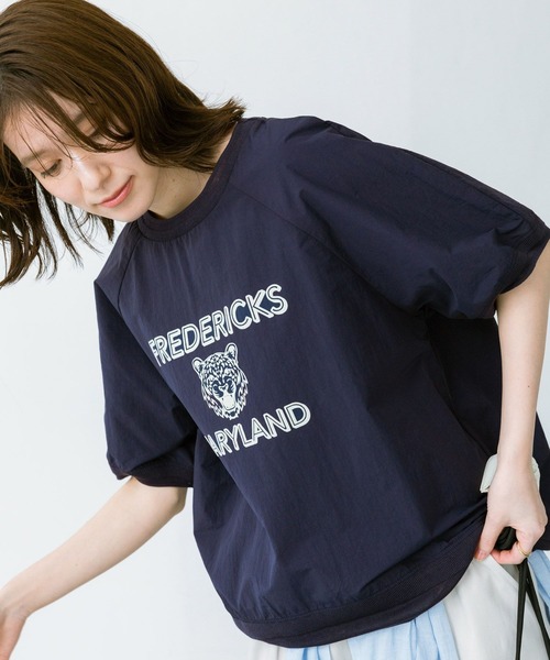 tシャツ トラックプルオーバー レディース studio CLIP tシャツ 半袖トラックプルオーバー レディース