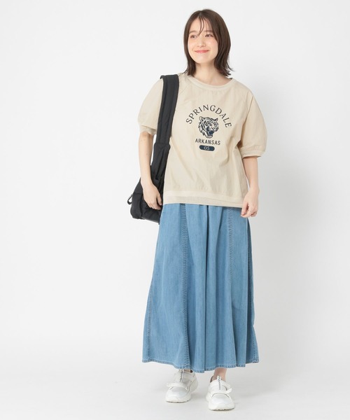 tシャツ トラックプルオーバー レディース studio CLIP tシャツ 半袖トラックプルオーバー レディース
