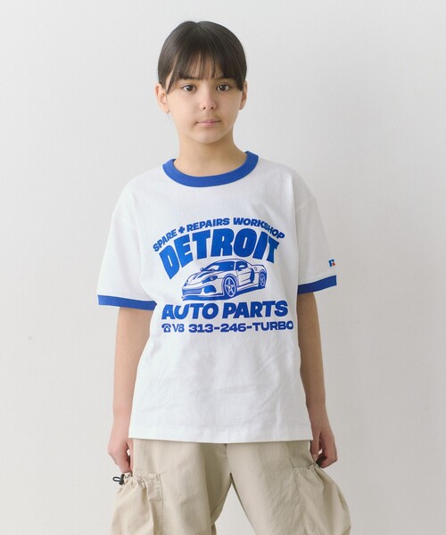 【別注】RUSSELLプリントTシャツ Russell Athletic tシャツ 「別注」「RUSSELL ATHLETIC